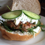 greek lamb burgers with tzatziki sauce recipe