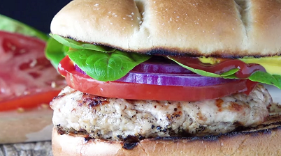 grilled turkey burgers recipe