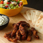 homemade chicken gyro with tzatziki recipe