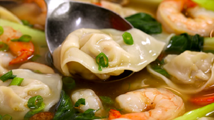 homemade wor wonton soup recipe