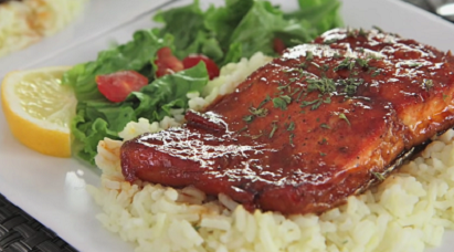 honey teriyaki salmon and veggies in foil recipe