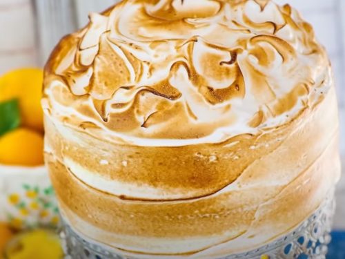 Lemon Meringue Cake Recipe