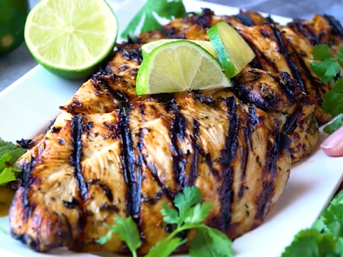 margarita grilled chicken recipe (chili's copycat)