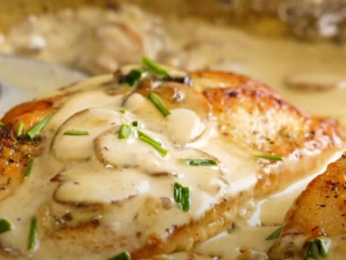 Mushroom Sauce Chicken Recipe