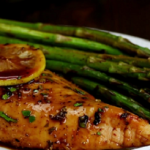 one pan honey lemon chicken asparagus recipe