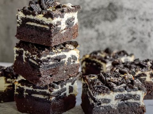 Oreo Cheesecake Brownies Recipe