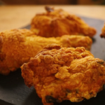 oven fried chicken with a polenta crust recipe