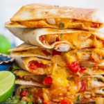 parmesan crusted shrimp quesadillas recipe