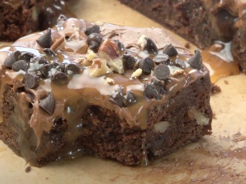 Poke Turtle Brownies Recipe