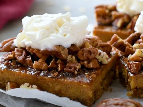 Pumpkin Pecan Pie Bars Recipe