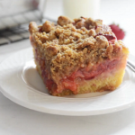 rhubarb strawberry cake recipe