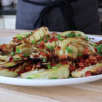 roasted cabbage with bacon gremolata recipe