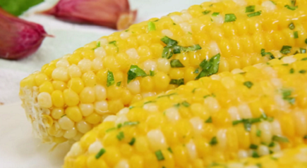 roasted corn with cilantro butter recipe