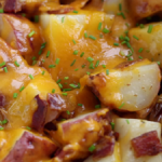 slow cooker cheesy bacon ranch potatoes recipe