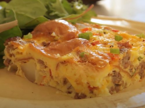 Slow Cooker Mexican Chorizo Egg Casserole Recipe