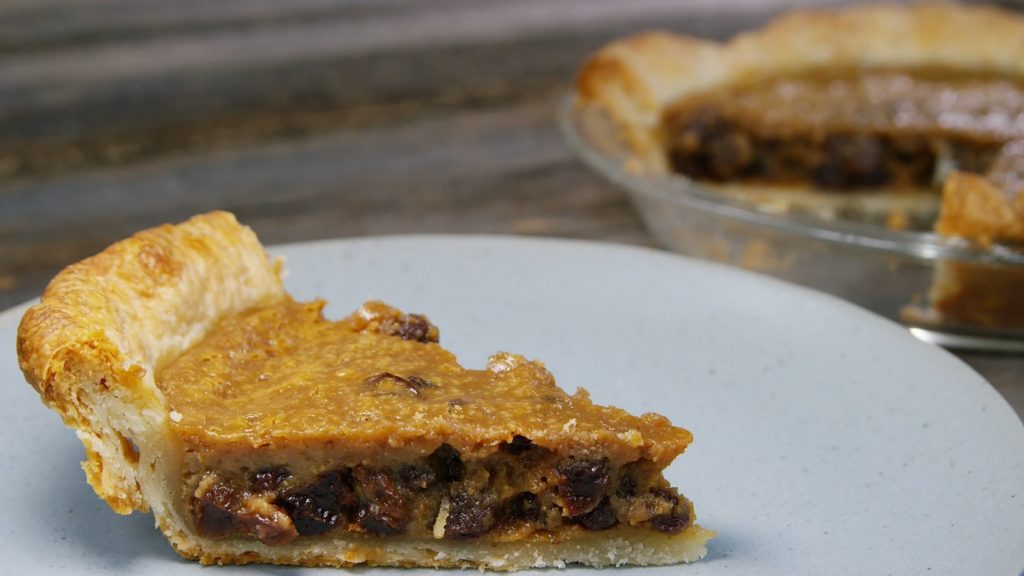 Simple Sour Cream Raisin Pie Recipe