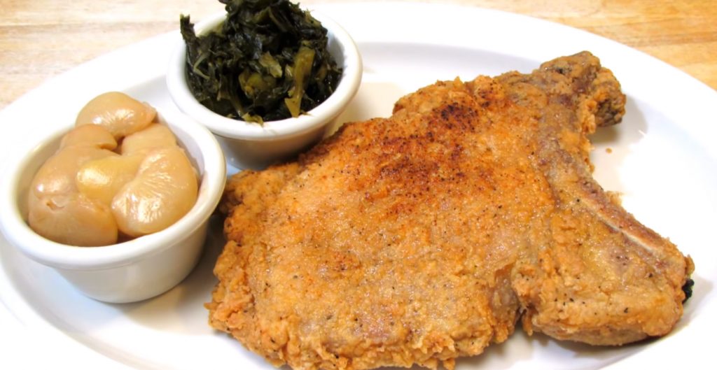 southern fried pork chops recipe