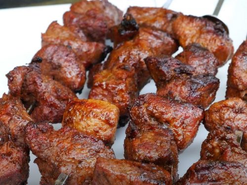 Spicy Lamb Shish Kebabs Recipe