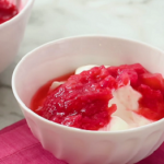 strawberry rhubarb compote recipe