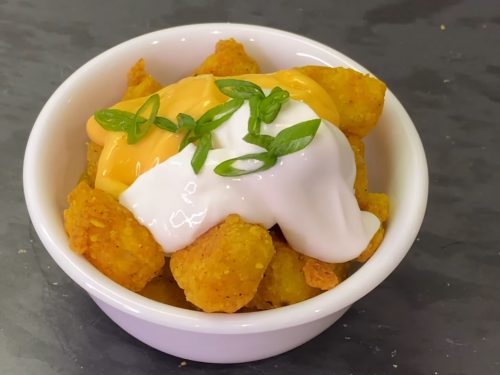 Cheesy Fiesta Potatoes Recipe (Taco Bell Copycat)