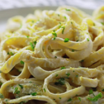 vegan fettuccine alfredo pasta recipe