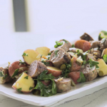 warm sausage and potato salad recipe