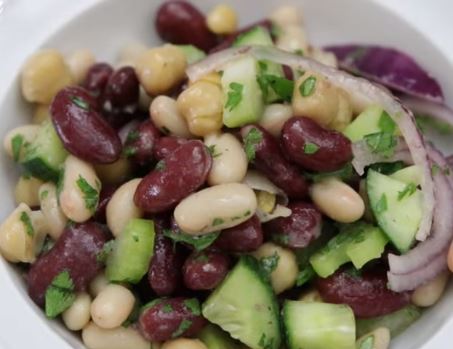 old fashioned bean salad recipe