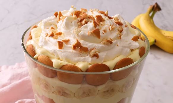 banana pudding with coconut