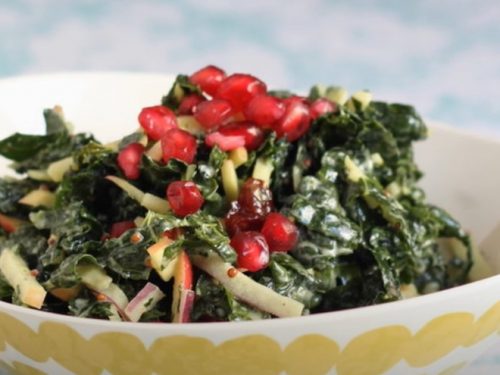 kale, apple and pancetta salad recipe