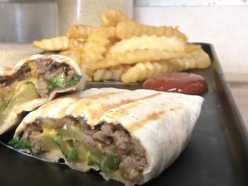 bacon cheeseburger wraps recipe