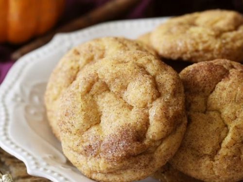 pumpkin snickerdoodles recipe