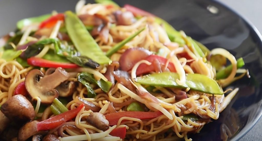 20 Minute Vegetable Lo Mein Recipe