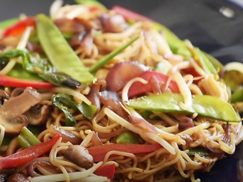 20 Minute Vegetable Lo Mein Recipe