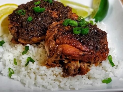 slow cooker jerk chicken recipe