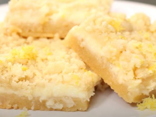 lemon sugar cookie bars recipe