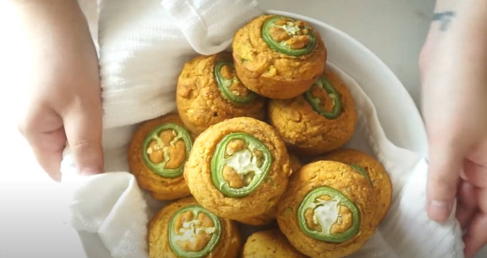 vegan jalapeño cornbread ring recipe