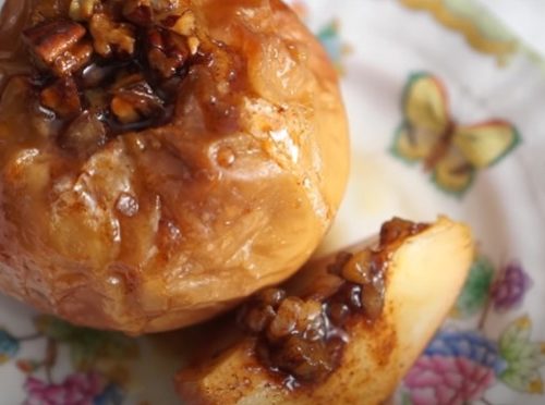 baked apples with sweet potato stuffing recipe