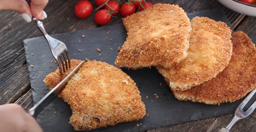 baked breaded pork chops recipe