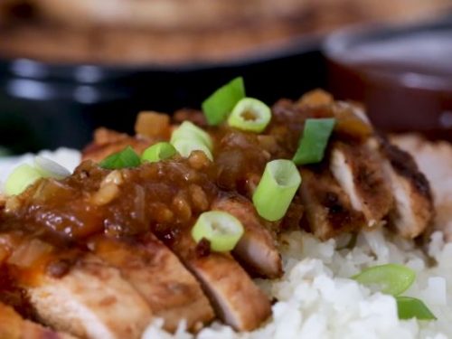 grilled bourbon chicken recipe