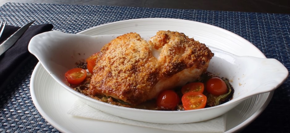 almond-crusted sea bass recipe