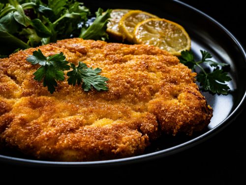 Shake and Bake Pork Chops Recipe, crunchy baked breaded pork chops with homemade Shake n Bake pork chops seasoning