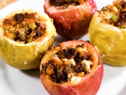 air fryer apple stuffed recipe