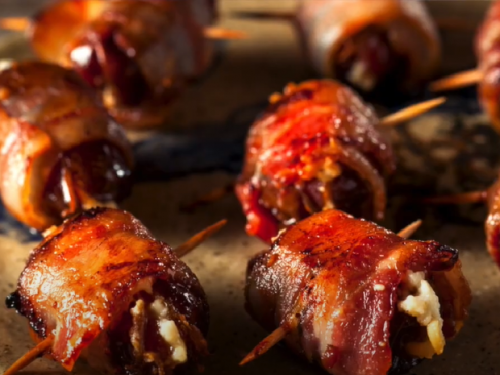 air fryer bacon-wrapped figs recipe