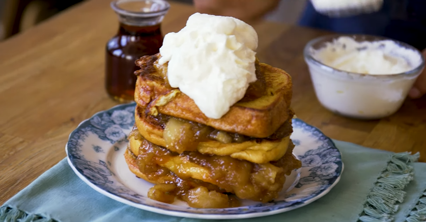 apple pie french toast recipe