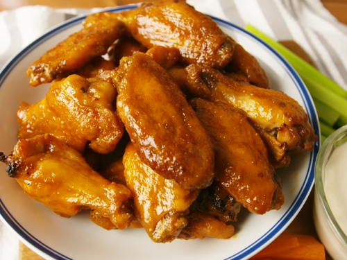 baked buffalo chicken wings recipe