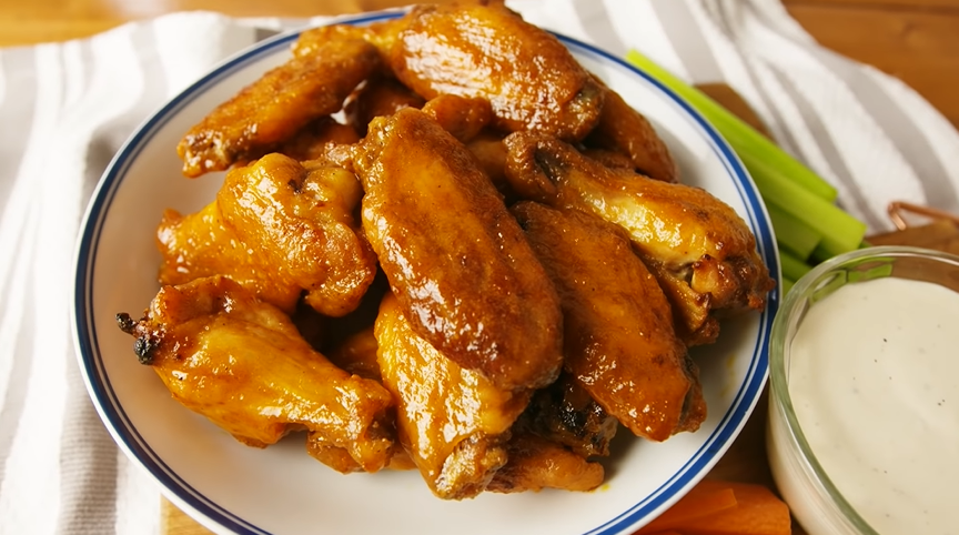 baked buffalo chicken wings recipe