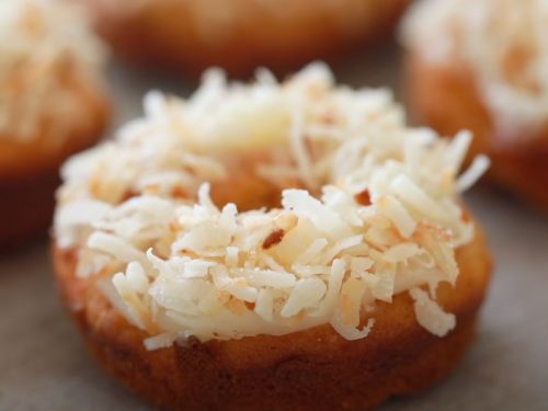 Baked Carrot Cake Donuts with Cream Cheese Frosting Recipe