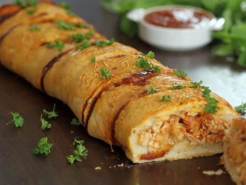 bbq chicken stromboli recipe