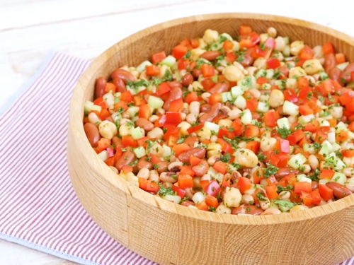 bean trifecta (three bean salad) recipe