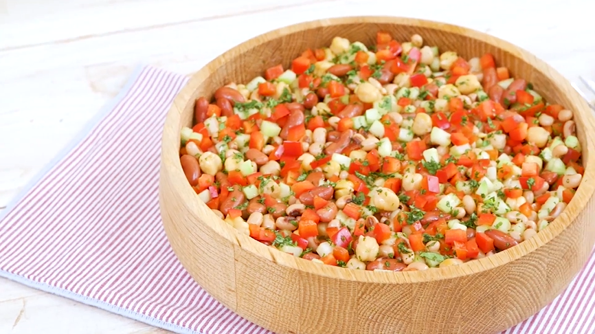 bean trifecta (three bean salad) recipe